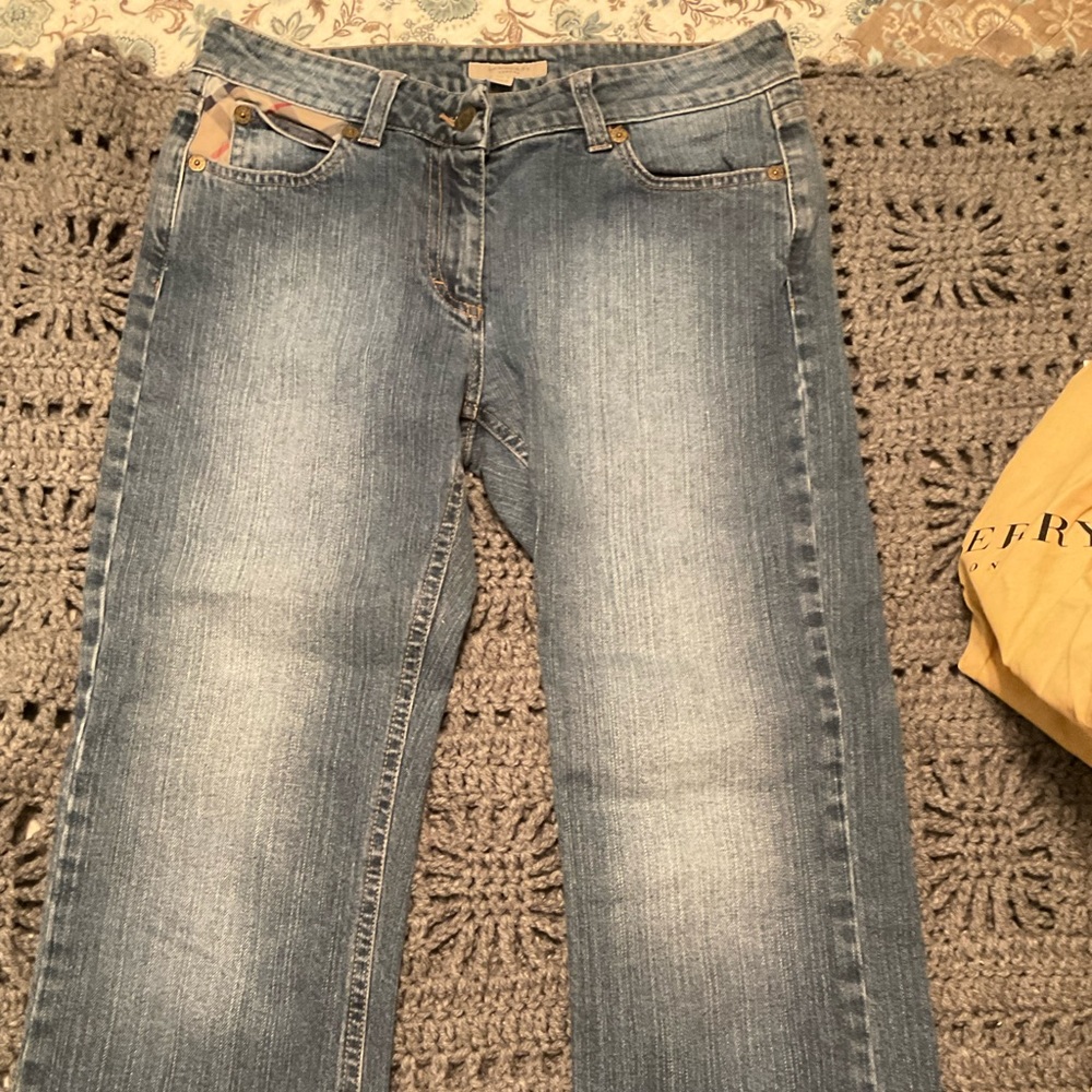Burberry Capri Jeans. Size US4